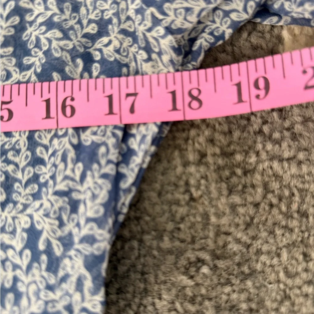 Misa Los Angeles Navy Floral Long Sleeve Dress - Picture 7 of 7